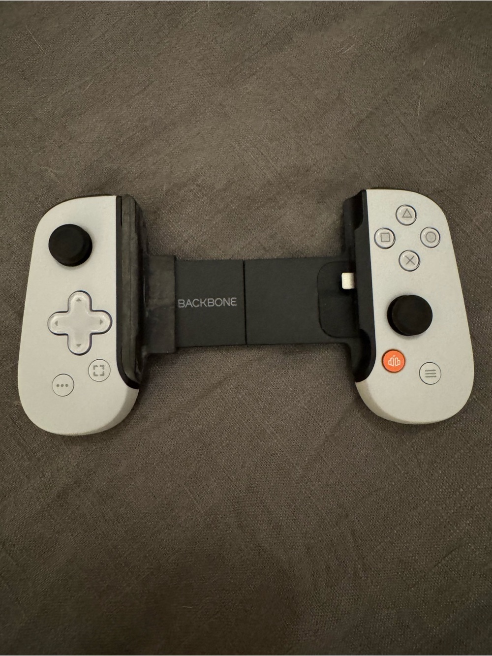 Backbone Mobile Game Controller - White and Black